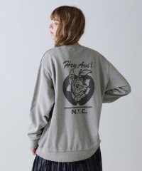 AVIREX/FADE WASH SWEAT SHIRT "TOMCAT"/ フェイドウォッシュスウェット"トムキ/505462005