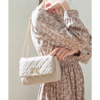 GLACIER/ハニーズ Honeys フラップショルダーバッグ 鞄 バッグ ショルダーバッグ フェイクレザー キルティング コンパクト レディース/505465016