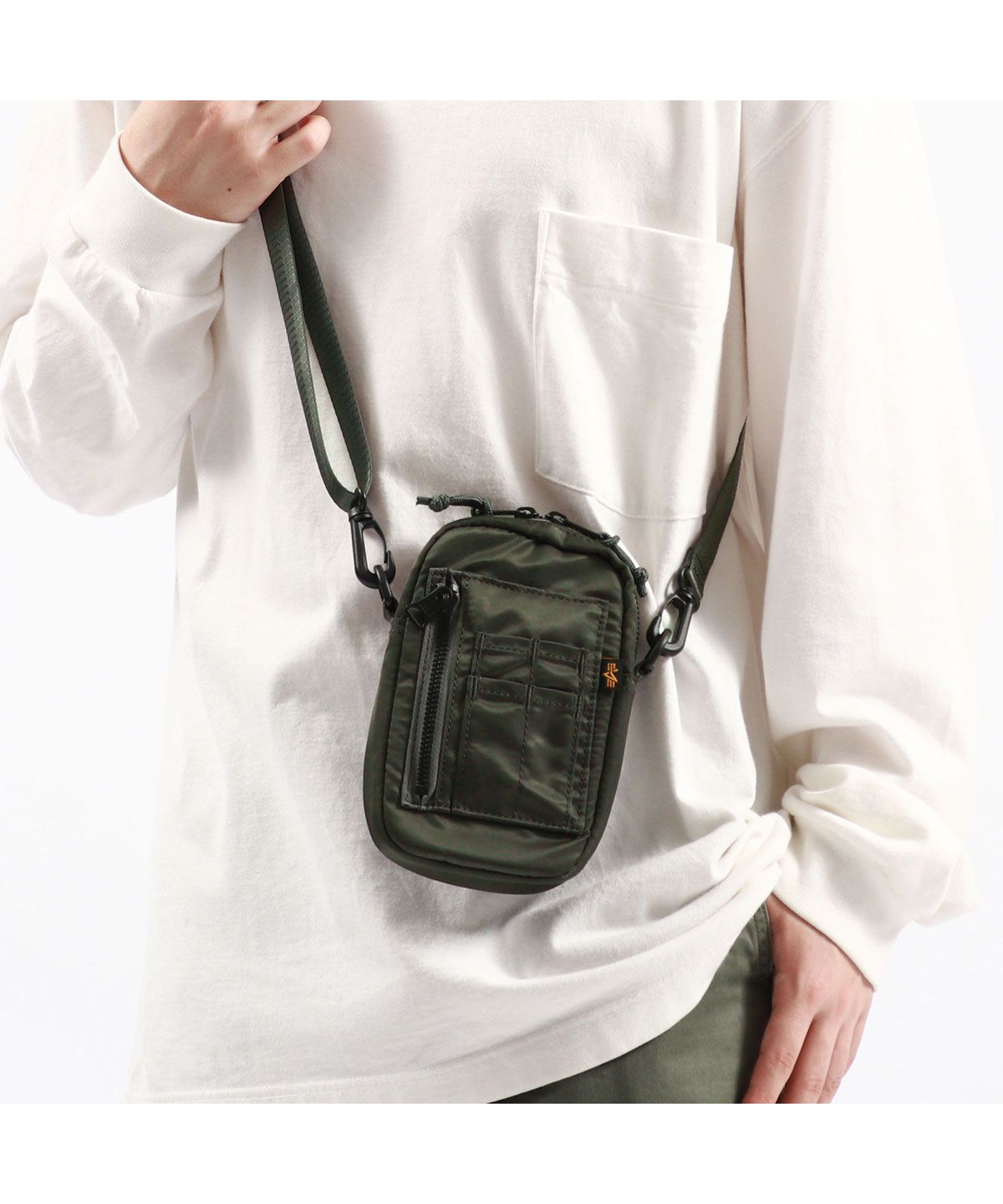 アルファインダストリーズ　ビジネスバッグ ショルダーストラップ付き Alpha Industries ショルダーバッグ メンズ ALPHA INDUSTRIES