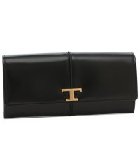 TODS/トッズ 長財布 T タイムレス ロゴ ブラック レディース TODS XAWTSKB0400 KET B999/505465386