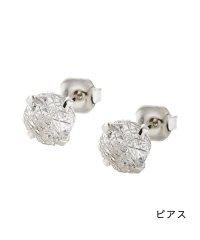 cream dot/繊細な透かしワイヤー×一粒ビジューのピアス/イヤリング/505465546