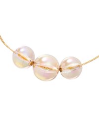 cream dot/クリームドット Cream dot. 3連グラデーションオーロラスフィアが煌くネックレス/505465561
