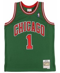 Mitchell & Ness/デリック・ローズ ブルズ オルタネイト スイングマンジャージ グリーンウィーク 2008－09 CHICAGO BULLS SW－Jersey－CBU Rose/505465900