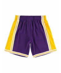 Mitchell & Ness/レイカーズ ロード スイングマンショーツ 1984－85 LOS ANGELES LAKERS NBA SWINGMAN ROAD SHORTS LAKERS /505465971