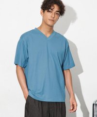 nano・universe/Anti Soaked 汗染み防止 VカラーネックTシャツ/505436149