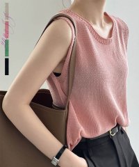 ARGO TOKYO/アルゴトウキョウ ARGO TOKYO Mesh Sheer Flear Tank 25068 メッシュニット/505461370