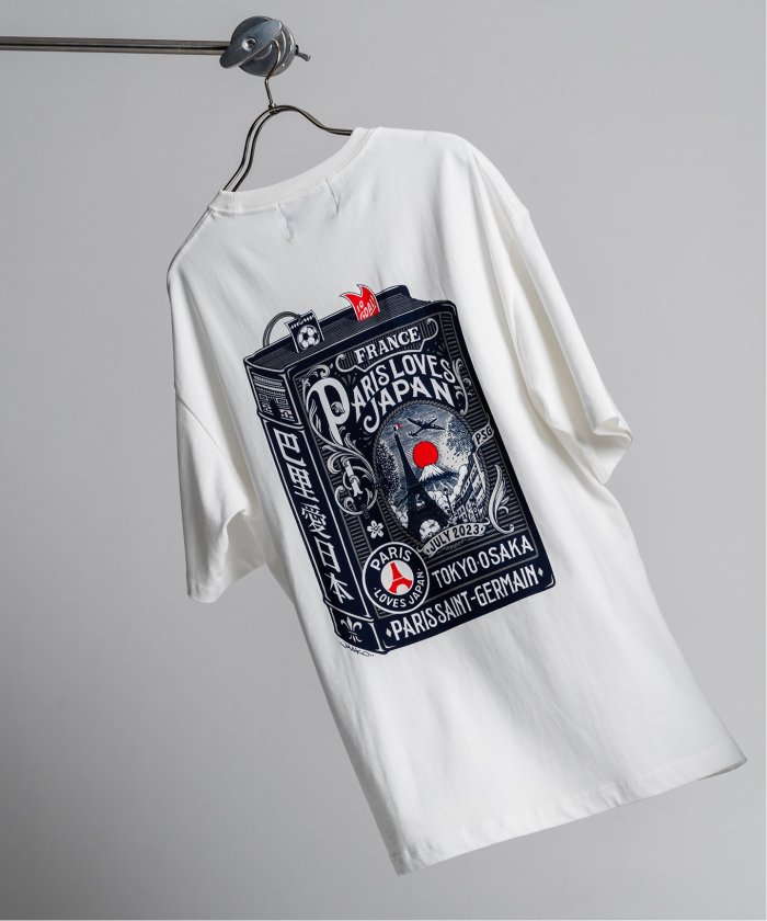 【Paris Saint－Germain×Makoto Yamaki】PLJ プリント Tシャツ