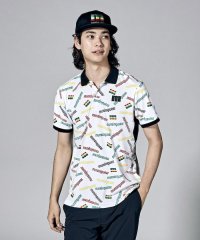Munsingwear/【ENVOY】EXcDRYラスタカラーmロゴ総柄半袖シャツ/505428114