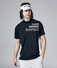 Munsingwear/【ENVOY】EXcDRYラスタカラーmロゴモックネック半袖シャツ/505428115