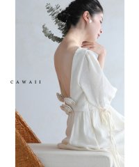 CAWAII/背中を魅せるバックオープンミディアムワンピース/505455509