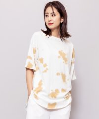 mili an deni/タイダイ染 Tシャツ 半袖 クルーネック サイドスリット M トップス レディース/505468707