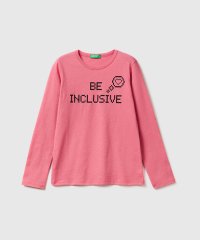 BENETTON (UNITED COLORS OF BENETTON GIRLS)/キッズピクセルイラストプリント長袖Tシャツ・カットソーG/505459147