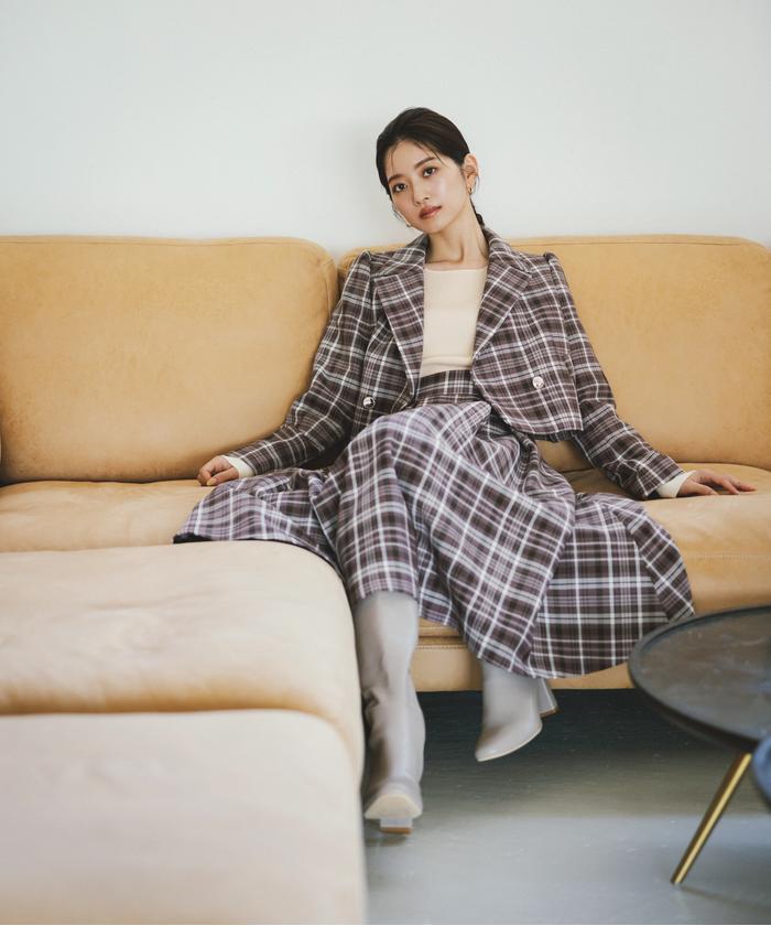 セール 50%OFF】タックフレアスカート(505469727