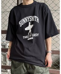 SUNNY SMITH/アーチロゴ 11.6オンスウルトラヘヴィーウェイトTシャツ/505469945