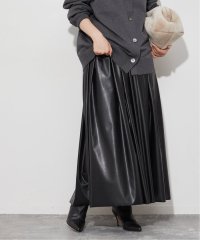 Plage/Fake Leather ギャザースカート/505470247