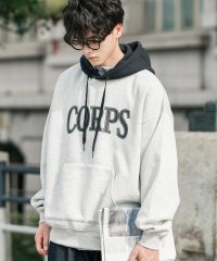 Rocky Monroe/パーカー プルオーバー 裏起毛 メンズ レディース スウェット クレリック フーディー プリント カレッジ ビッグシルエット オーバーサイズ ゆったり ゆるカジ/505470385