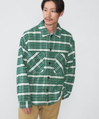 SHIPS MEN/【WEB限定】SHIPS: モール チェック ダブルポケット CPO シャツ ジャケット/505471031