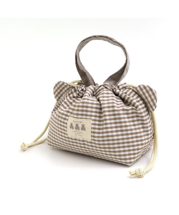 ⭐︎ラブブ⭐︎ Wacky Mart 巾着 Konjac Ball Bag グレー ランチバッグ 巾着 おしゃれ[品番：JOKW0013606]｜REAL STYLE