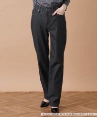 Leilian/ストレッチストレートデニムパンツ【L JEANS】/505431952