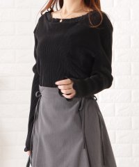 Lace Ladies/レースレディース Lace Ladies 細ブリーツ長袖メロウプルオーバー/505467564