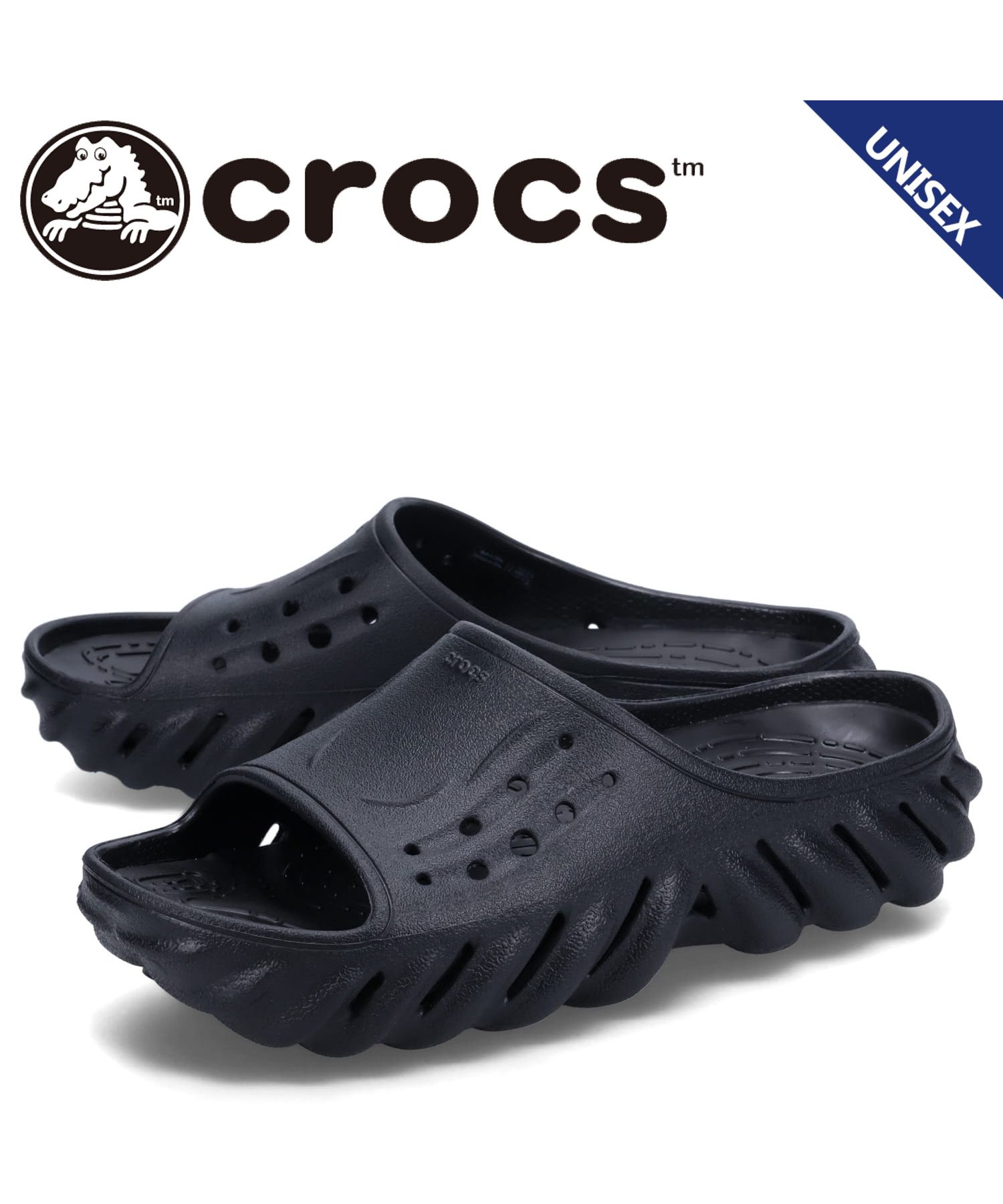 セール10%OFF】クロックス crocs サンダル エコー スライド メンズ