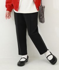 devirock/防汚 ナローテーパード ピンタックパンツ 子供服 キッズ 女の子 ボトムス ロングパンツ ダンボールニット ストレッチ/505469968