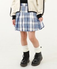 devirock/プリーツ ミニスカート(インナー付き) 子供服 キッズ 女の子 ボトムス スカート スカッツ 10分丈スカッツ チェック/505469969