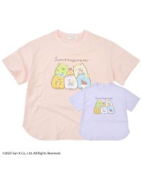 SUMIKKOGURASHI/キャラバスケット CharaBasket すみっコぐらし キッズTシャツ 半袖 ヘムカット サンエックス 春夏 Sanーx/505472932