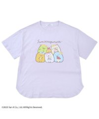 SUMIKKOGURASHI/キャラバスケット CharaBasket すみっコぐらし キッズTシャツ 半袖 ヘムカット サンエックス 春夏 Sanーx/505472932