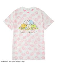SUMIKKOGURASHI/キャラバスケット CharaBasket すみっコぐらし キッズTシャツ 半袖 サンエックス 春夏 花柄 Sanーx/505472935
