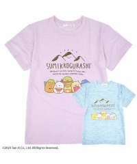 SUMIKKOGURASHI/キャラバスケット CharaBasket すみっコぐらし サンエックス 子供 キッズ Tシャツ 半袖 トップス プリント アウトドア SanーX/505472966