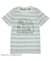 SUMIKKOGURASHI/すみっコぐらし キッズ 子供服 半袖 セット ハーフパンツ ボーダー サンエックス San－x/505472968