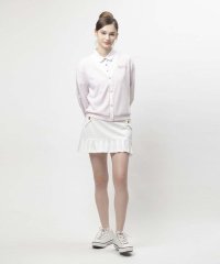 Samantha GOLF/2WAYストレッチ切替裾プリーツスカート/505473459