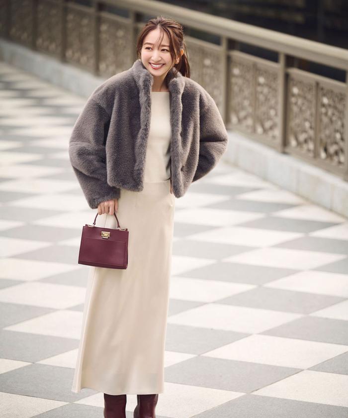 春サテンナロースカートセット レディース服まとめ売り コーデ売り おしゃれママ Re:EDIT サテンカーゴスカート レディース サテンスカート