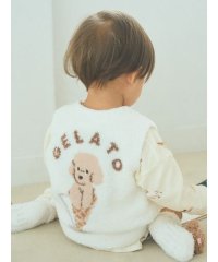 gelato pique Kids＆Baby/【BABY】べビモコアイスドッグジャガードベスト/505474296