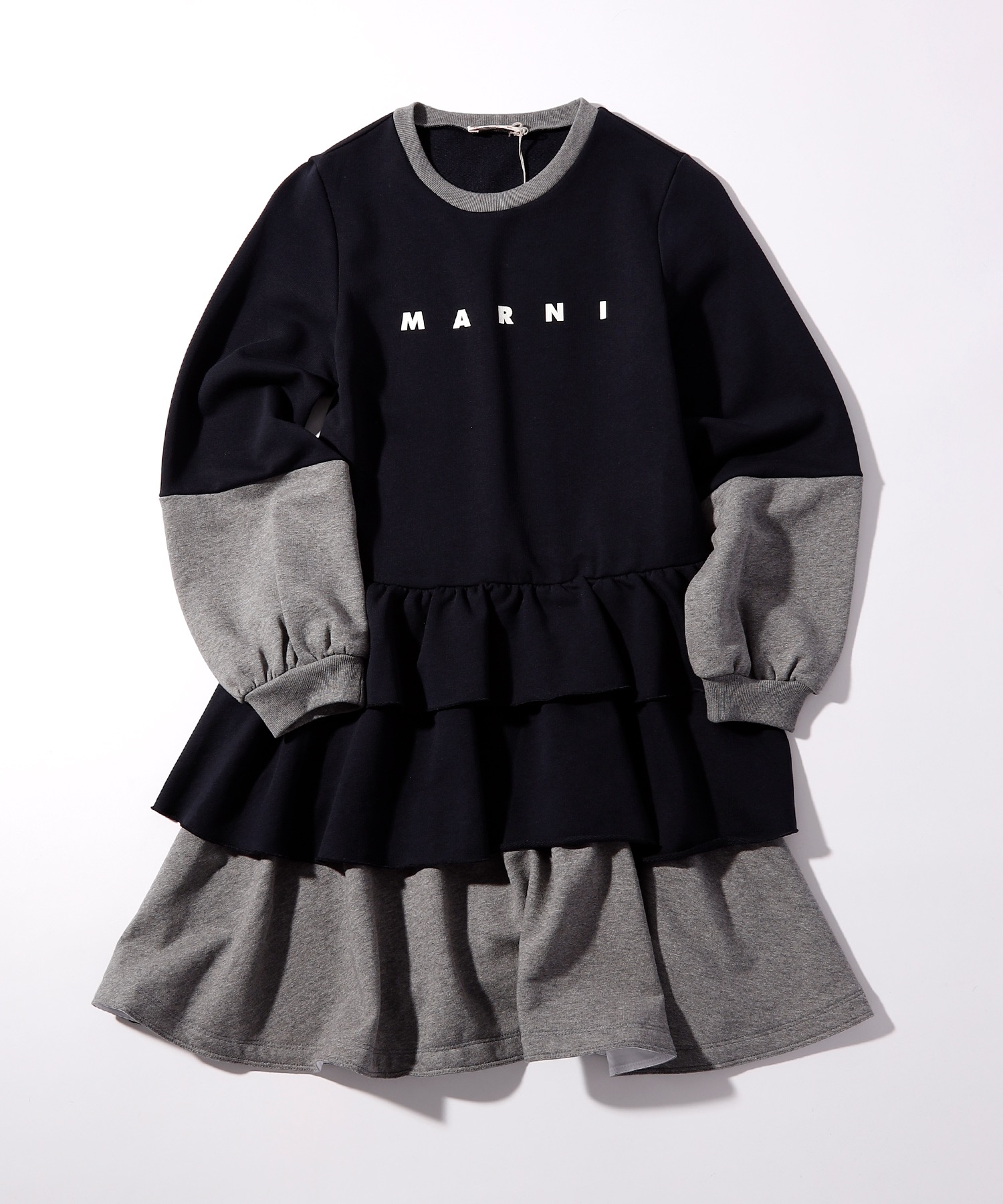 セール】MARNI（マルニ）Kids & Junior ブランドロゴワンピース