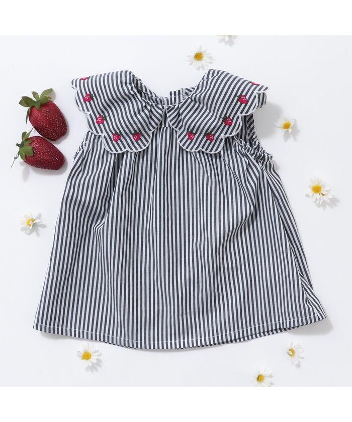 セール】いちご刺繍衿チュニック(505295203) | アプレレクール