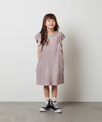 a.v.v(KID'S)/[100－130]袖フリルワッフルワンピース/505412134