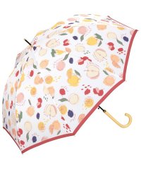 Wpc．/【Wpc.公式】雨傘 フルーツペインティング 58cm 晴雨兼用 傘 レディース 長傘/505453108