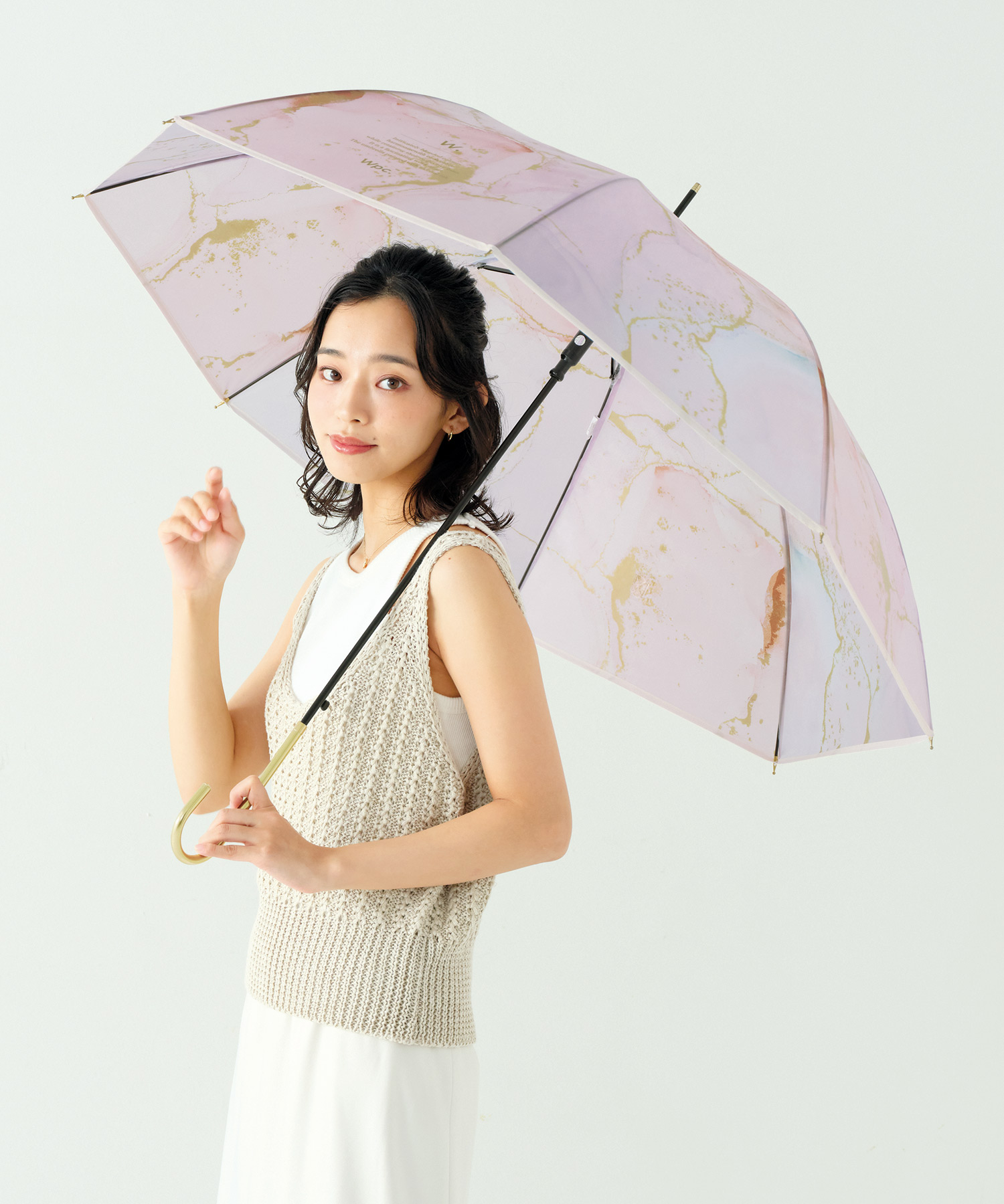 セール】【Wpc.公式】［ビニール傘］インクアートアンブレラ