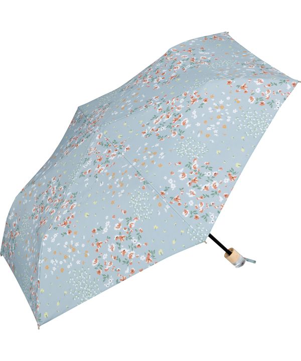 雨傘 折り畳み傘 小花柄 - 小物