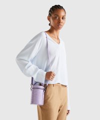 BENETTON (women)/筒型バニティフェイクレザー2WAYショルダーバッグ/505458832