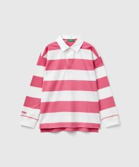 BENETTON (UNITED COLORS OF BENETTON BOYS)/キッズボーダー長袖ラガーポロシャツB/505458835