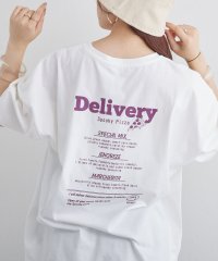 NICE CLAUP OUTLET/【人気シリーズ】ピザ屋オバケプリントTシャツ/505468578