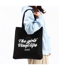 X-girl/エックスガール トートバッグ X－girl VINYL LIP FACE CANVAS TOTE BAG トート 持ち手 肩掛け 縦型 105232053005/505475617