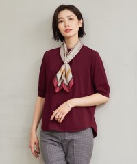 J.PRESS LADIES（LARGE SIZE）/【洗える】レーヨンエリートストレッチ ギャザースリーブ ニット/505441626