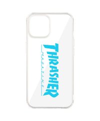 THRASHER/スラッシャー THRASHER iphone13 スマホケース メンズ レディース 携帯 アイフォン クリア 透明 LOGO HYBRID CLEAR CASE/505447048