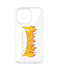 THRASHER/スラッシャー THRASHER iphone13 Pro スマホケース メンズ レディース 携帯 アイフォン クリア 透明 LOGO HYBRID CLEAR /505447050