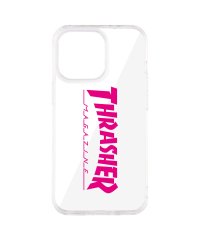 THRASHER/スラッシャー THRASHER iphone13 Pro スマホケース メンズ レディース 携帯 アイフォン クリア 透明 LOGO HYBRID CLEAR /505447050