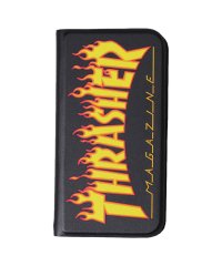 THRASHER/スラッシャー THRASHER iphone12 mini スマホケース メンズ レディース 手帳型 携帯 アイフォン HOME TOWN LOGO PU LE/505447051